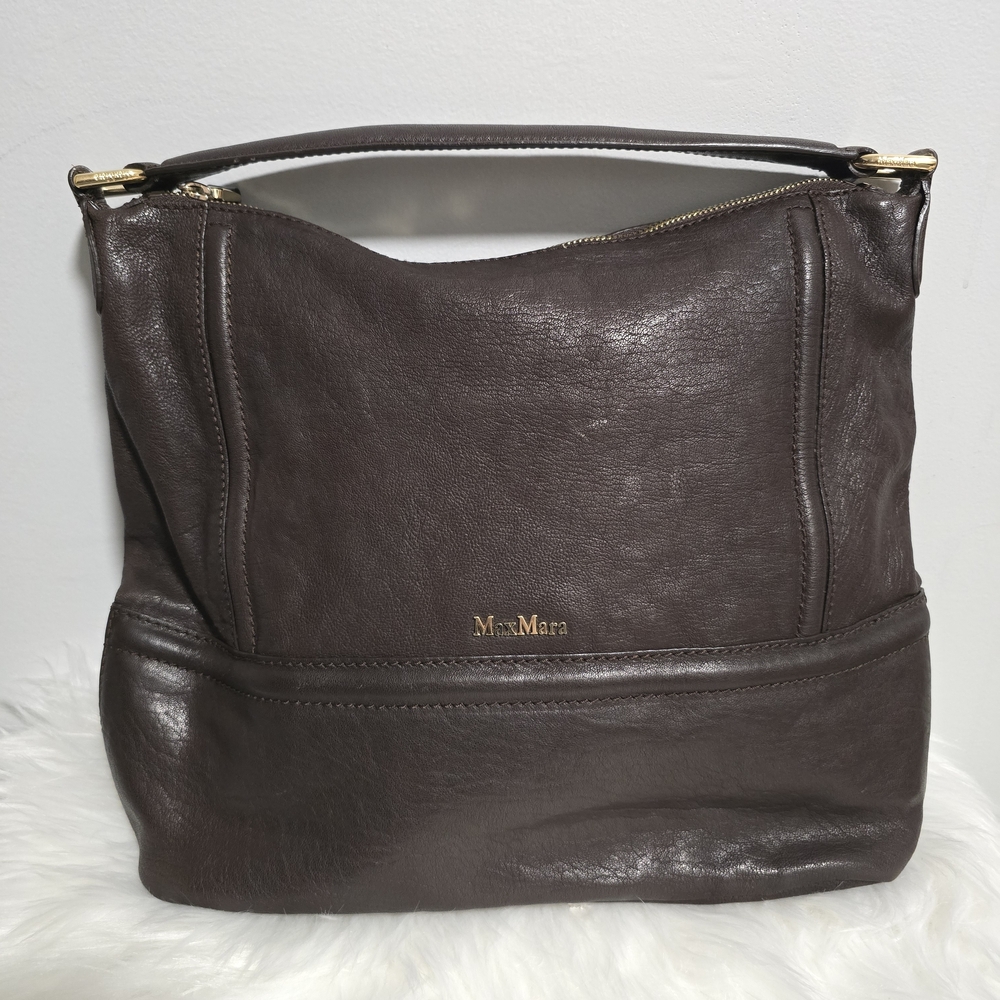 MaxMara Brown Leather Women's Bag